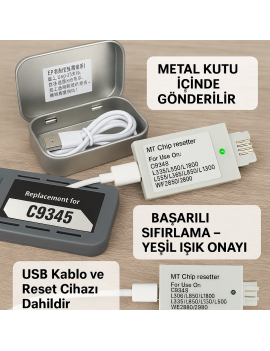 C9345 /C9344  Bakım kutusu Çip Resetleyici 
