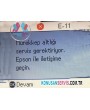 Epson E-11 Hata Kodu ve Çözümü | Atık Mürekkep Pedi Reset Yazılımı Satın Al